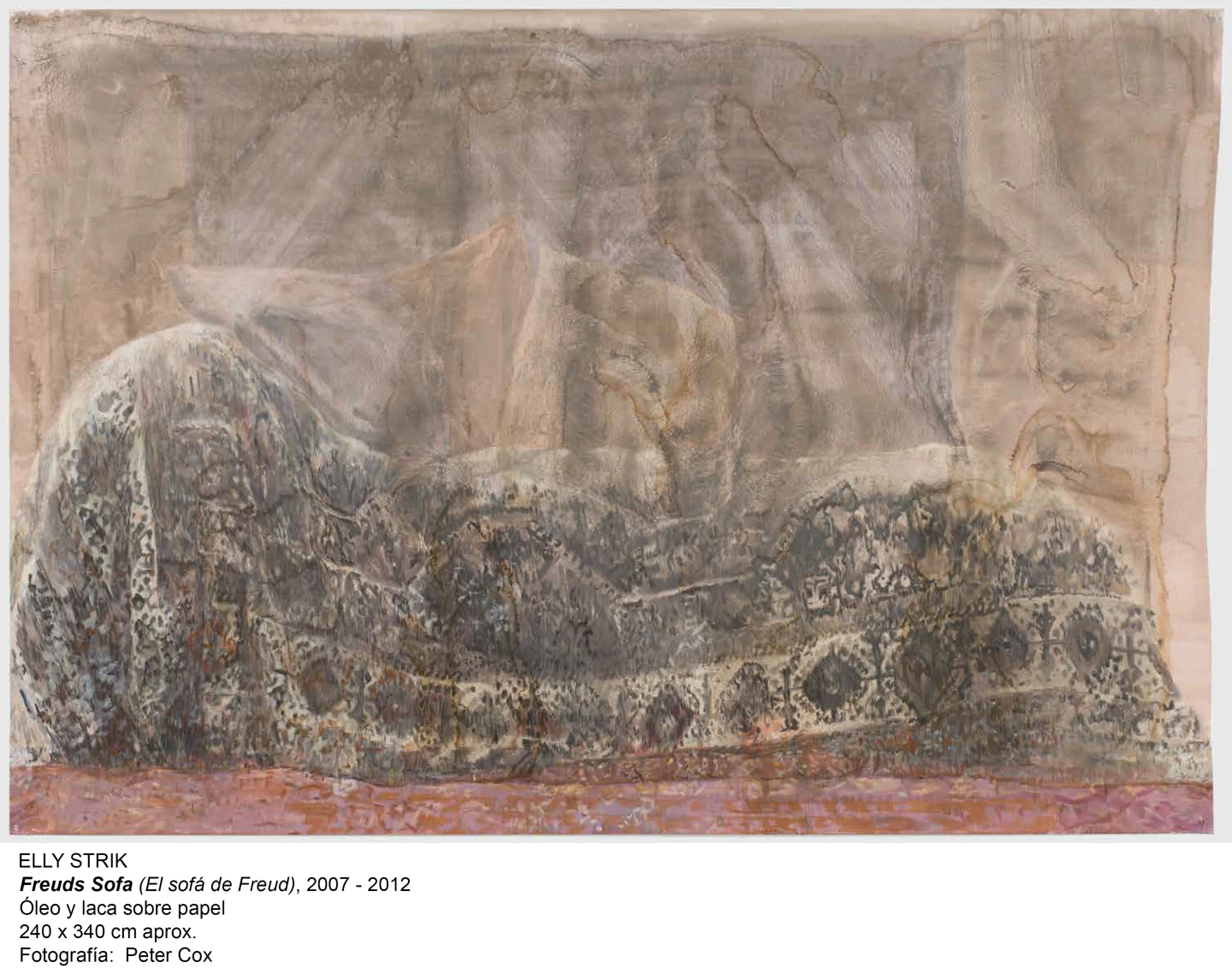 Elly Strik, Freuds Sofa (El sofá de Freud), 2007-2012