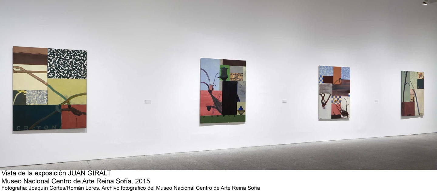 Imagen de sala de la exposición de Juan Giralt