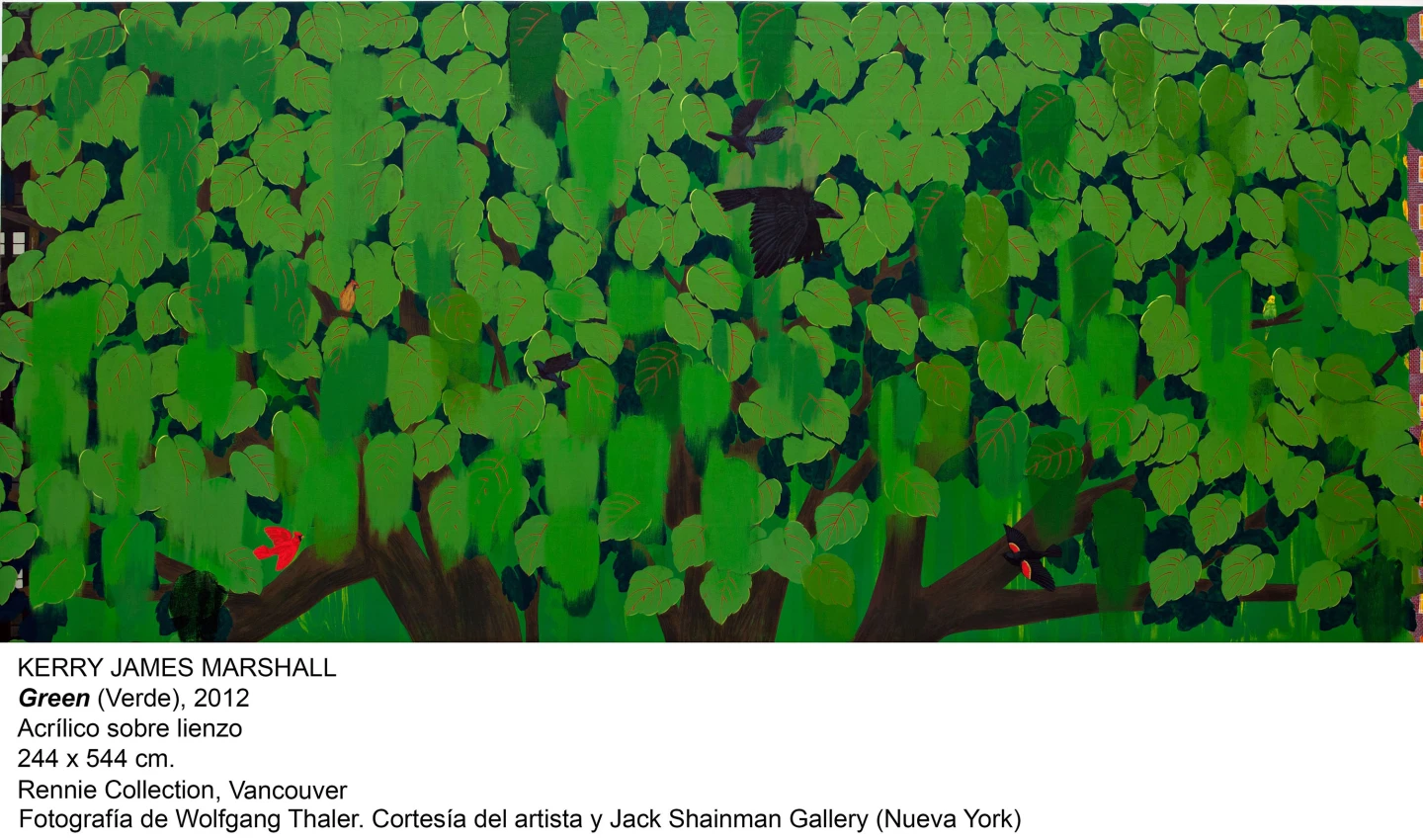 Kerry James Marshall. Green (Verde), 2012