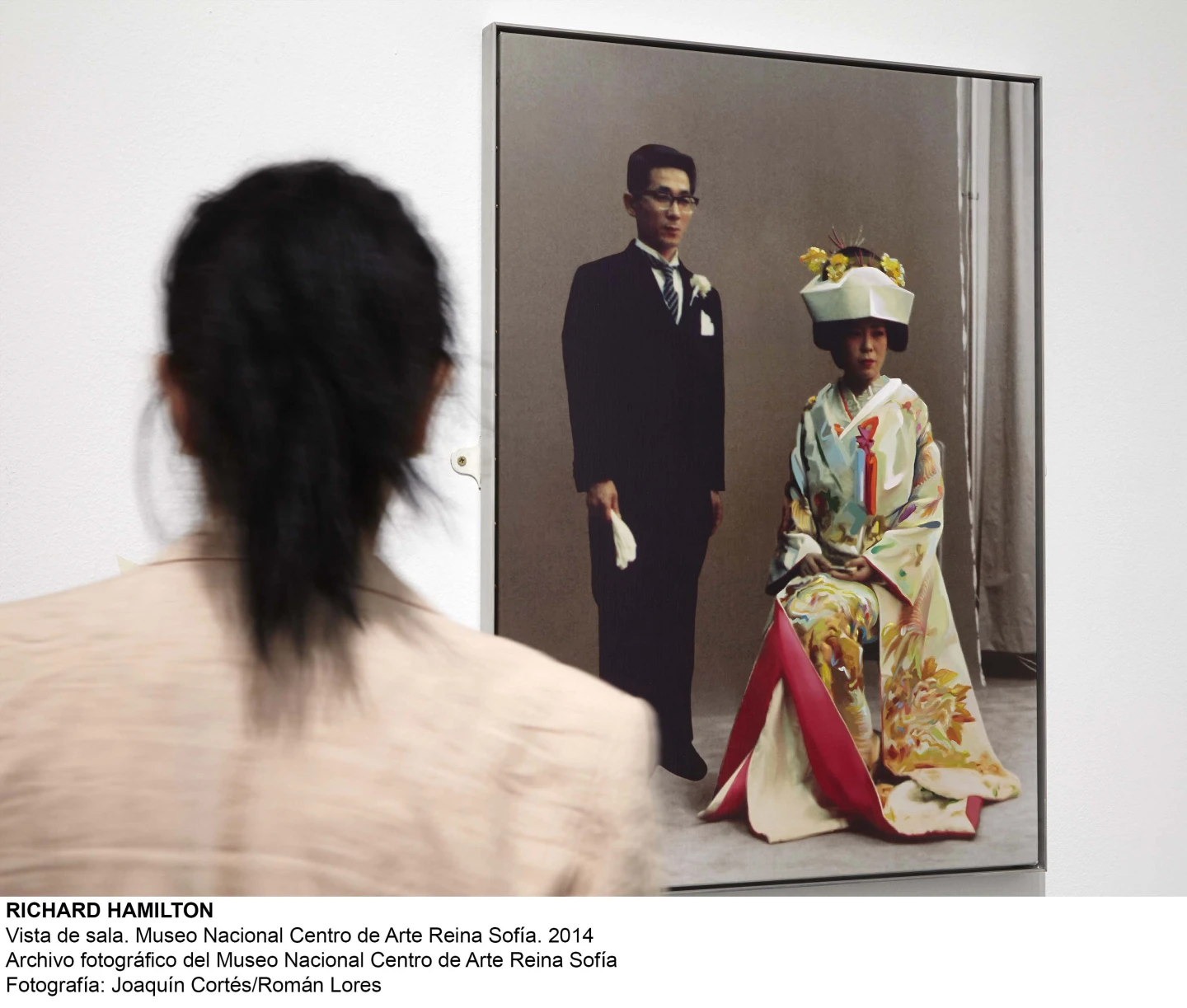 Vista de sala de la exposición Richard Hamilton, 2014