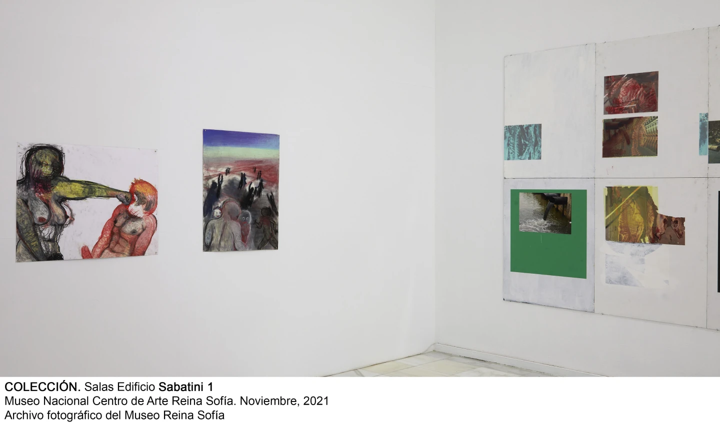 Vista de sala Éxodo y vida en común