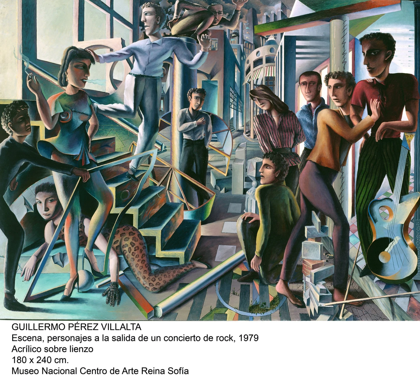 Los Esquizos de Madrid. Figuración madrileña de los 70(imagen 07)