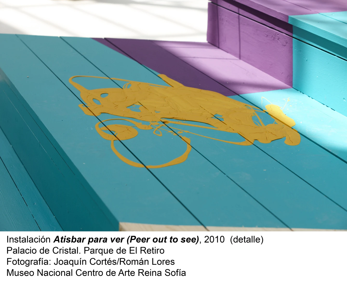Jessica Stockholder. Peer Out to See (Atisbar para ver)(imagen 15)