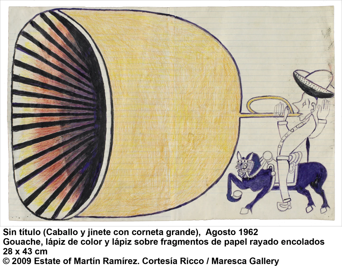 Martín Ramírez. Marcos de reclusión(imagen 08)