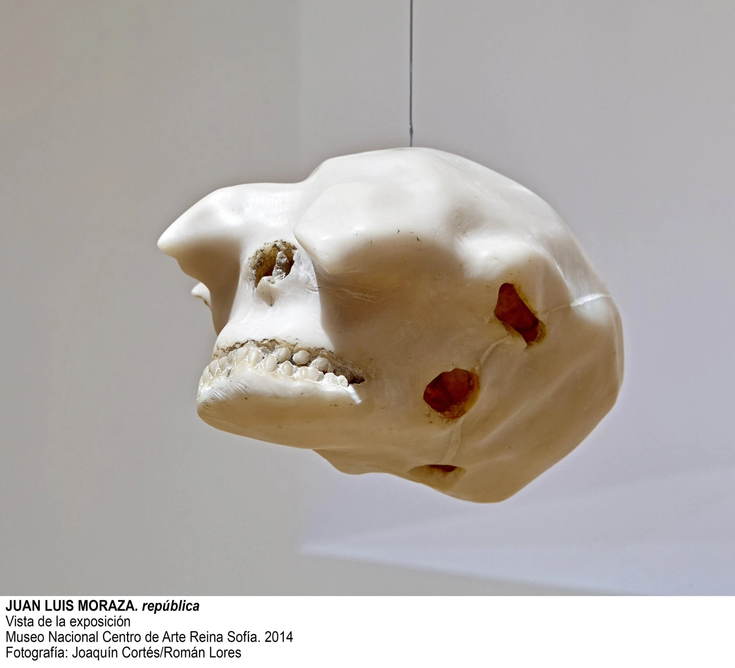Juan Luis Moraza. república Vista de la exposición