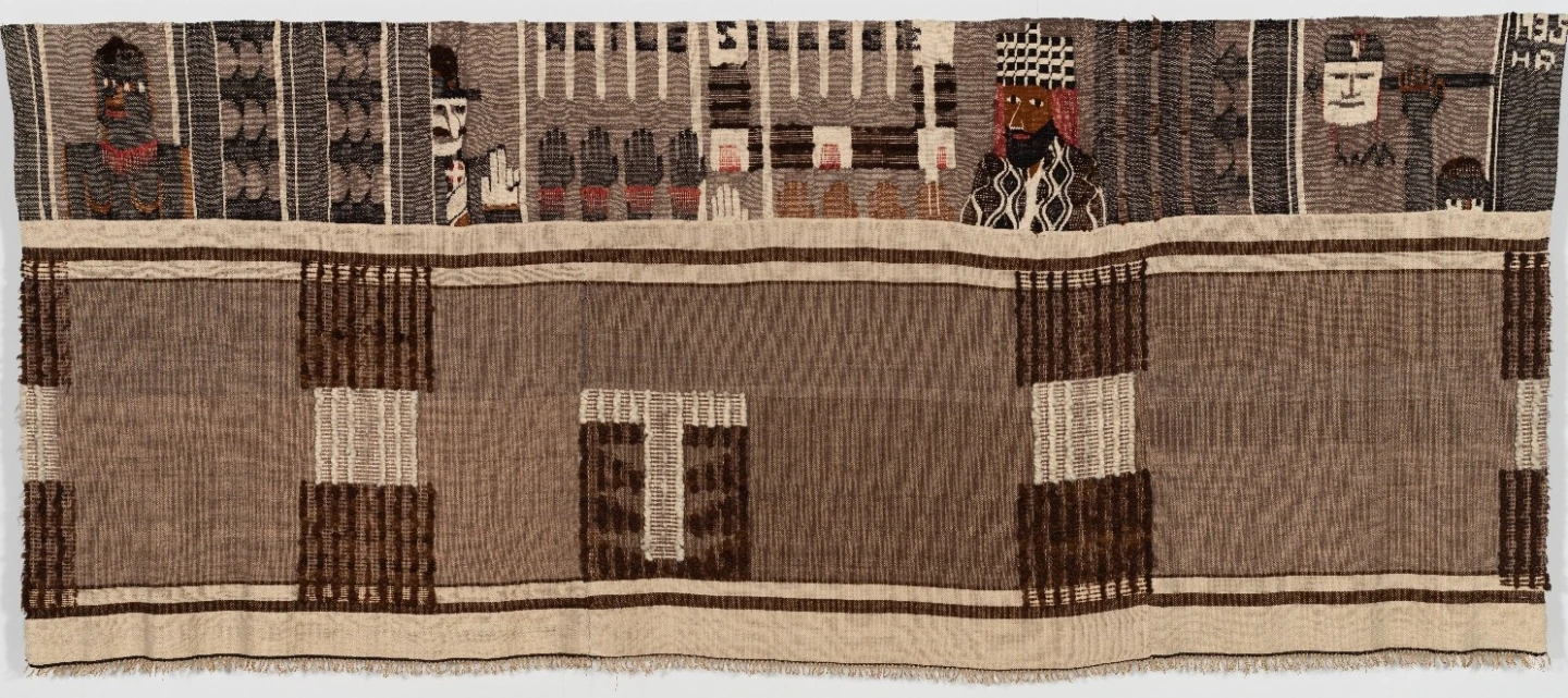 Hannah Ryggen, Etiopia, 1935. La historia no se repite, pero rima