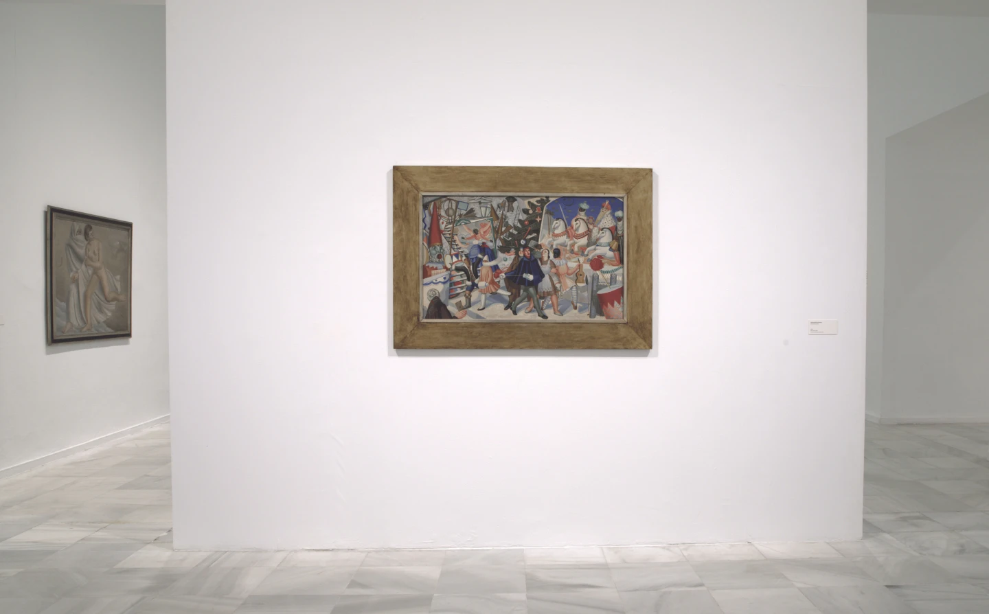 Vista de la exposición Maruja Mallo. Máscara y compás