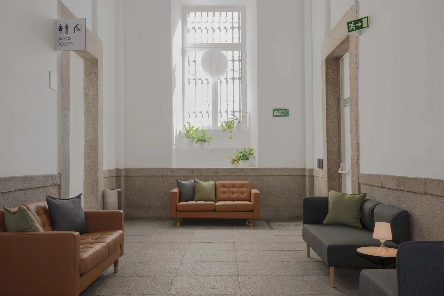 Claustro de la Planta 2 del Edificio Sabatini. Museo Reina Sofía. Archivo fotográfico del Museo Reina Sofía