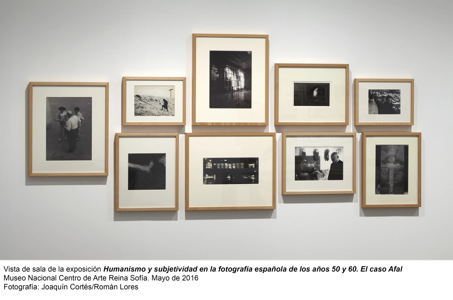 Vista de sala de la exposición El caso Afal 