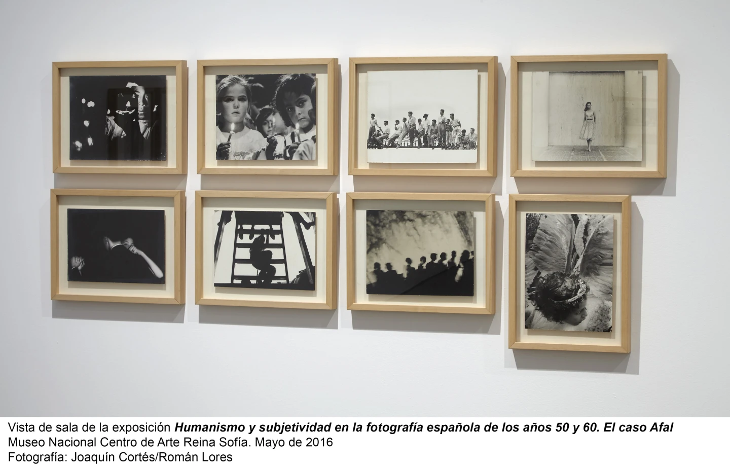 Vista de sala de la exposición El caso Afal 