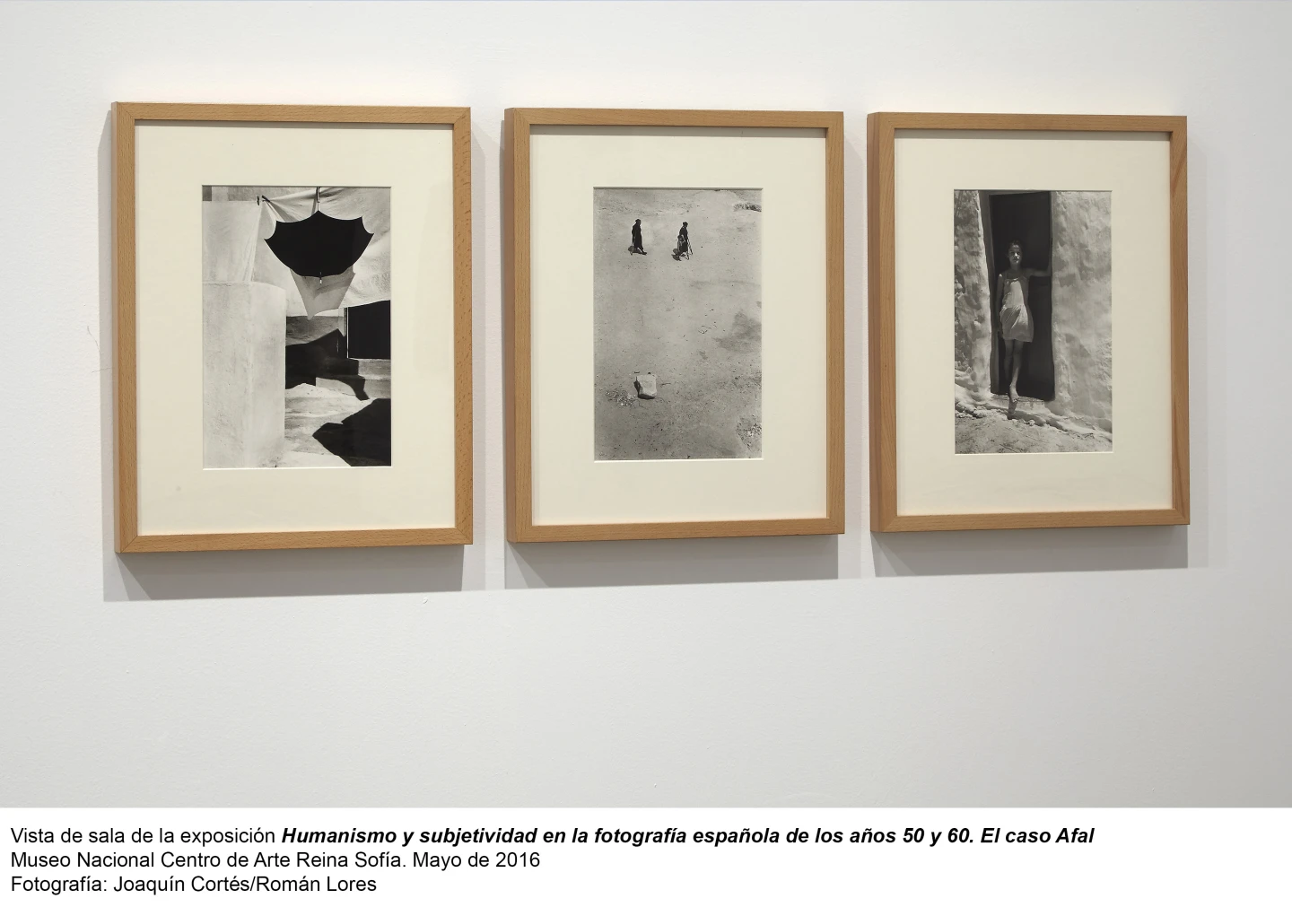 Vista de sala de la exposición El caso Afal 