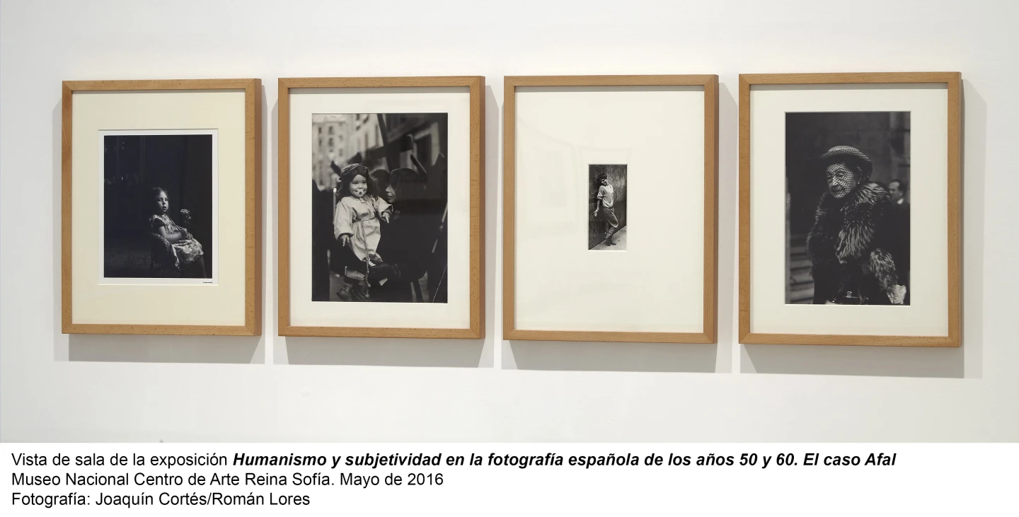 Vista de sala de la exposición El caso Afal 