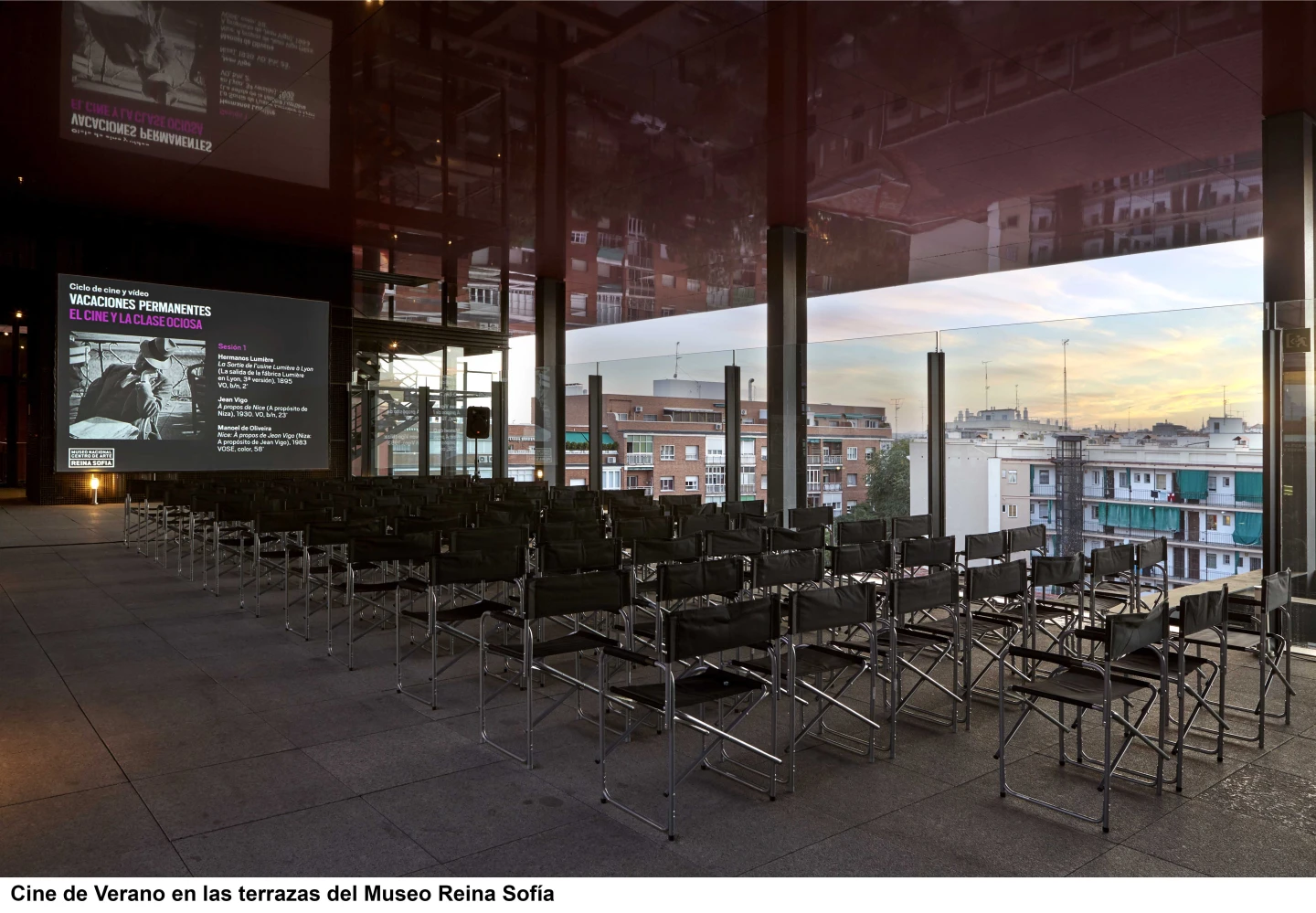 Cine de verano en las terrazas del Reina Sofía 