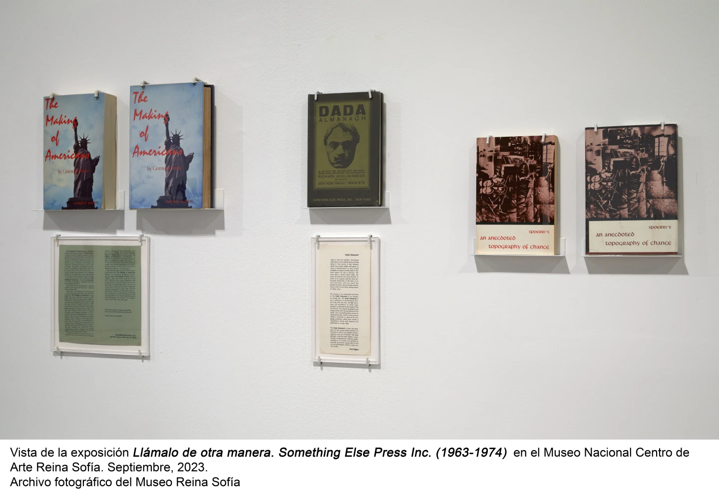 Llámalo de otra manera. Something Else Press, Inc.  (1963-1974)