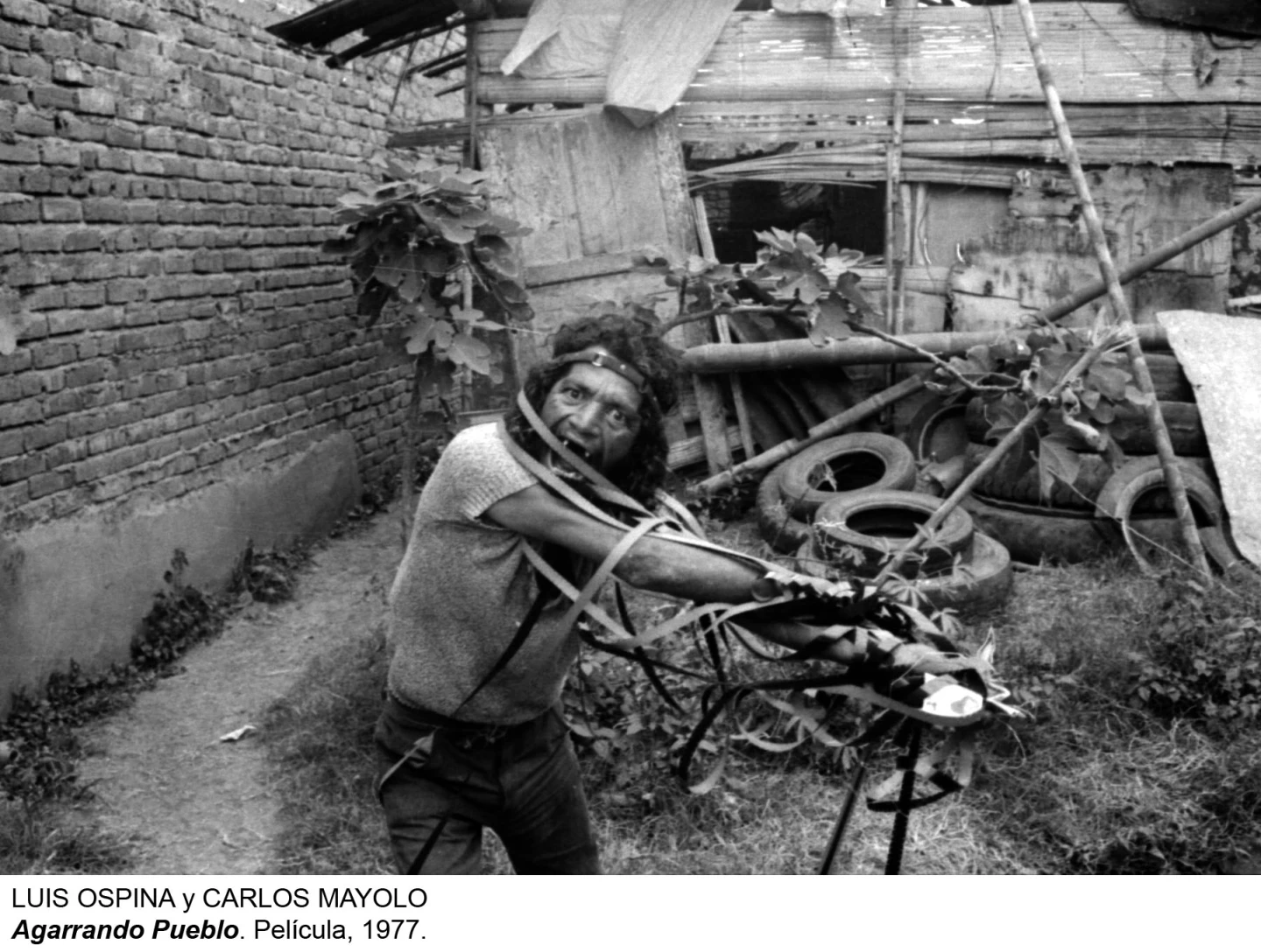 Luis Ospina Pura sangre. Película, 1982.