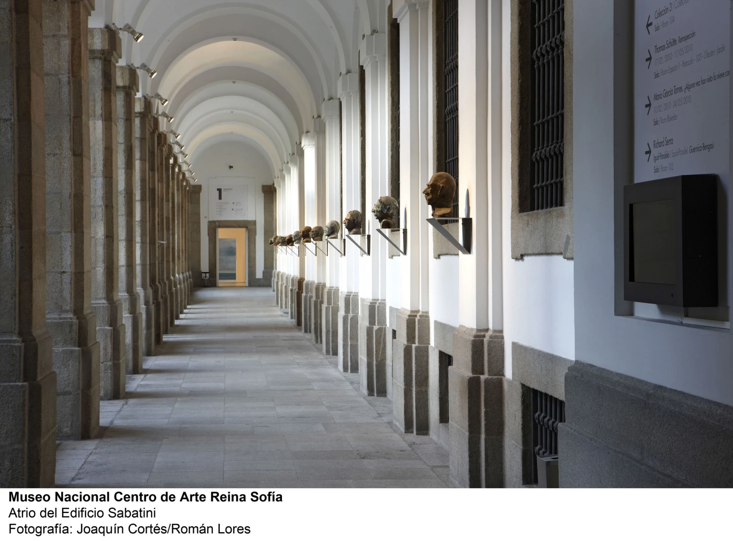Museo Reina Sofía. Edificio Sabatini. Claustro