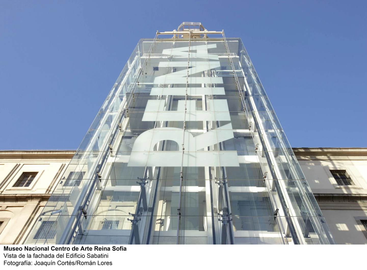 Museo Reina Sofía. Edificio Sabatini. Fachada