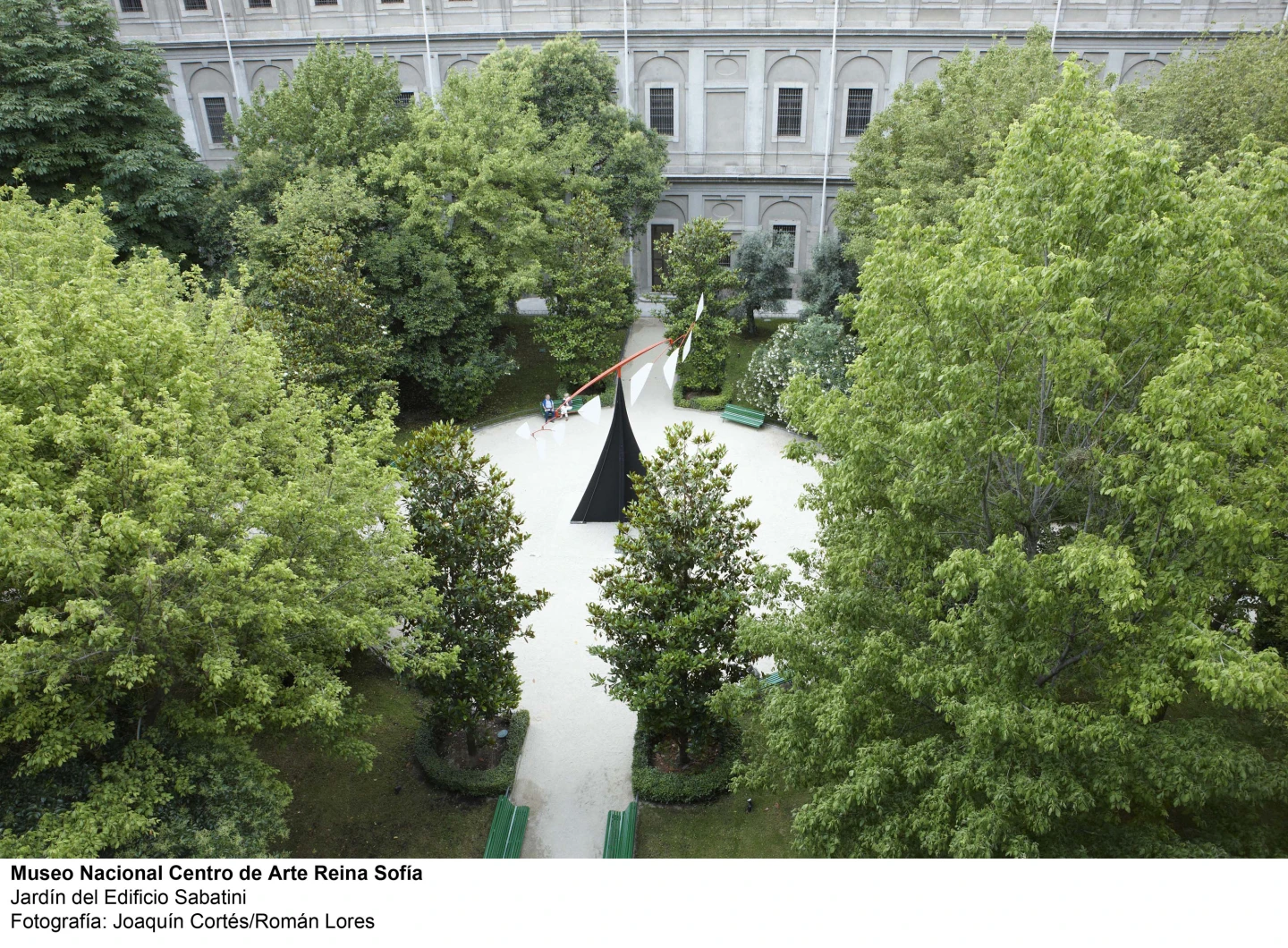 Museo Reina Sofía. Edificio Sabatini. Jardín