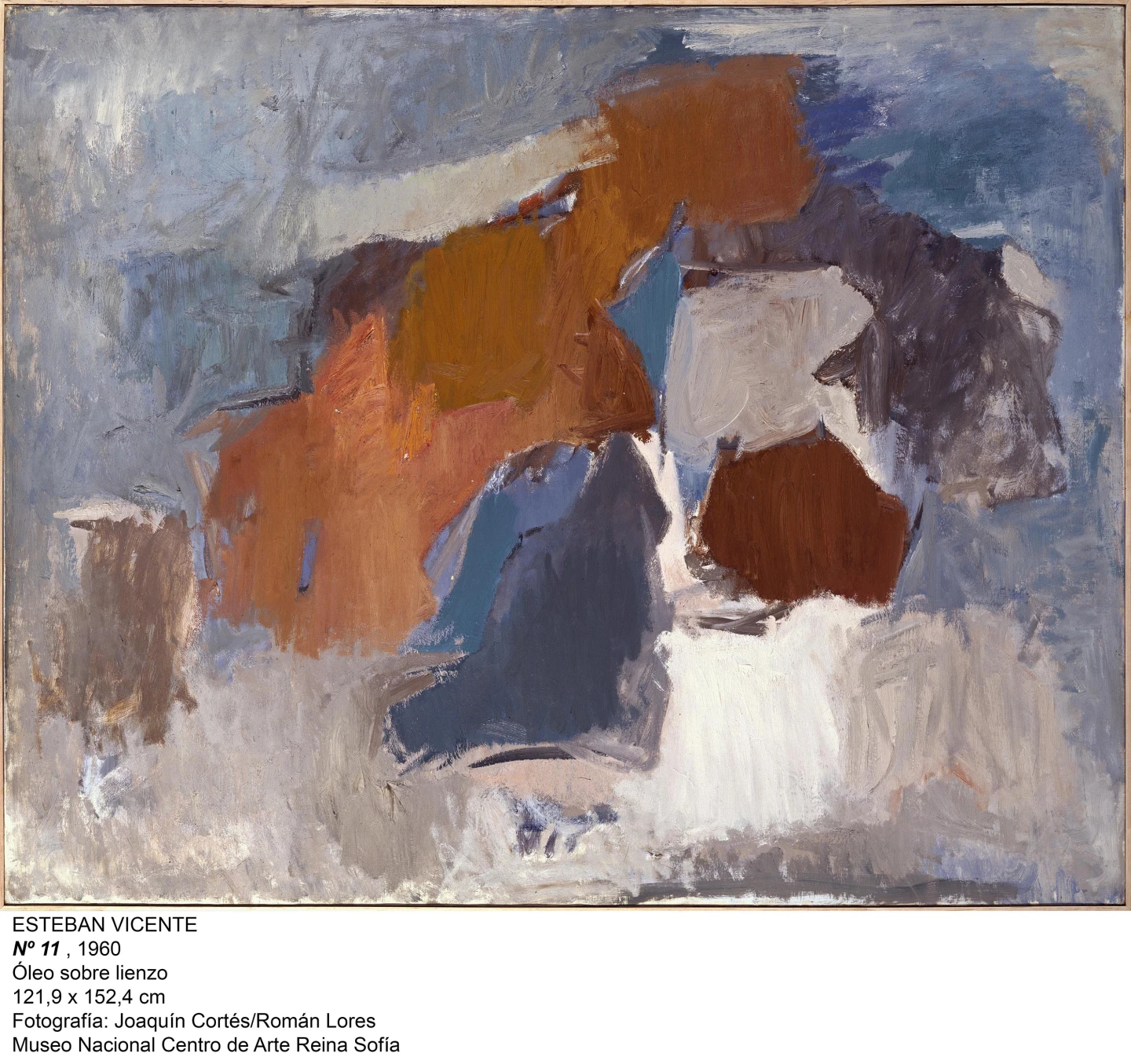 Esteban Vicente. Nº11, 1960