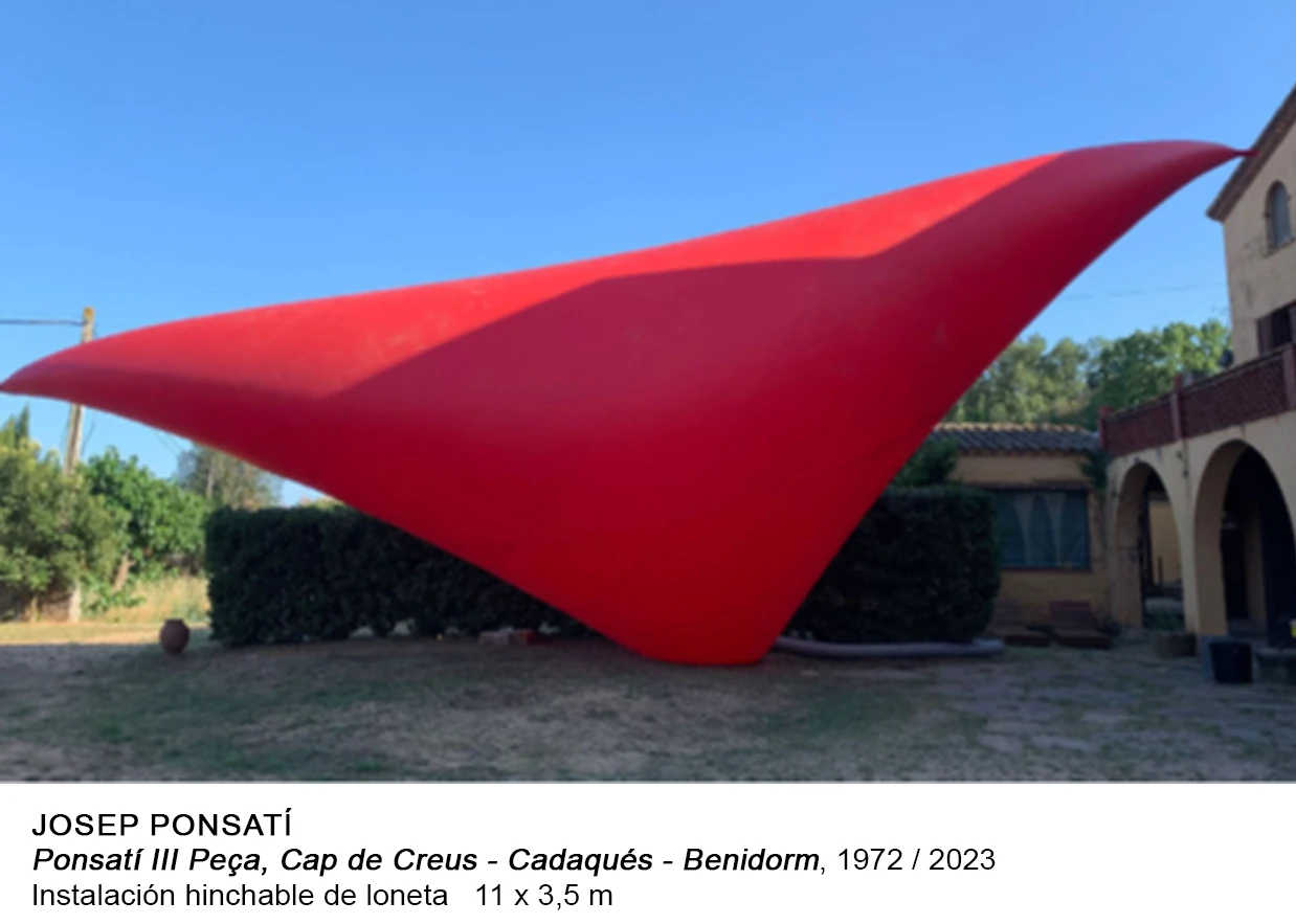 Josep Ponsatí. Ponsatí III Peça, Cap de Creus - Cadaqués – Benidorm (1972-2023)
