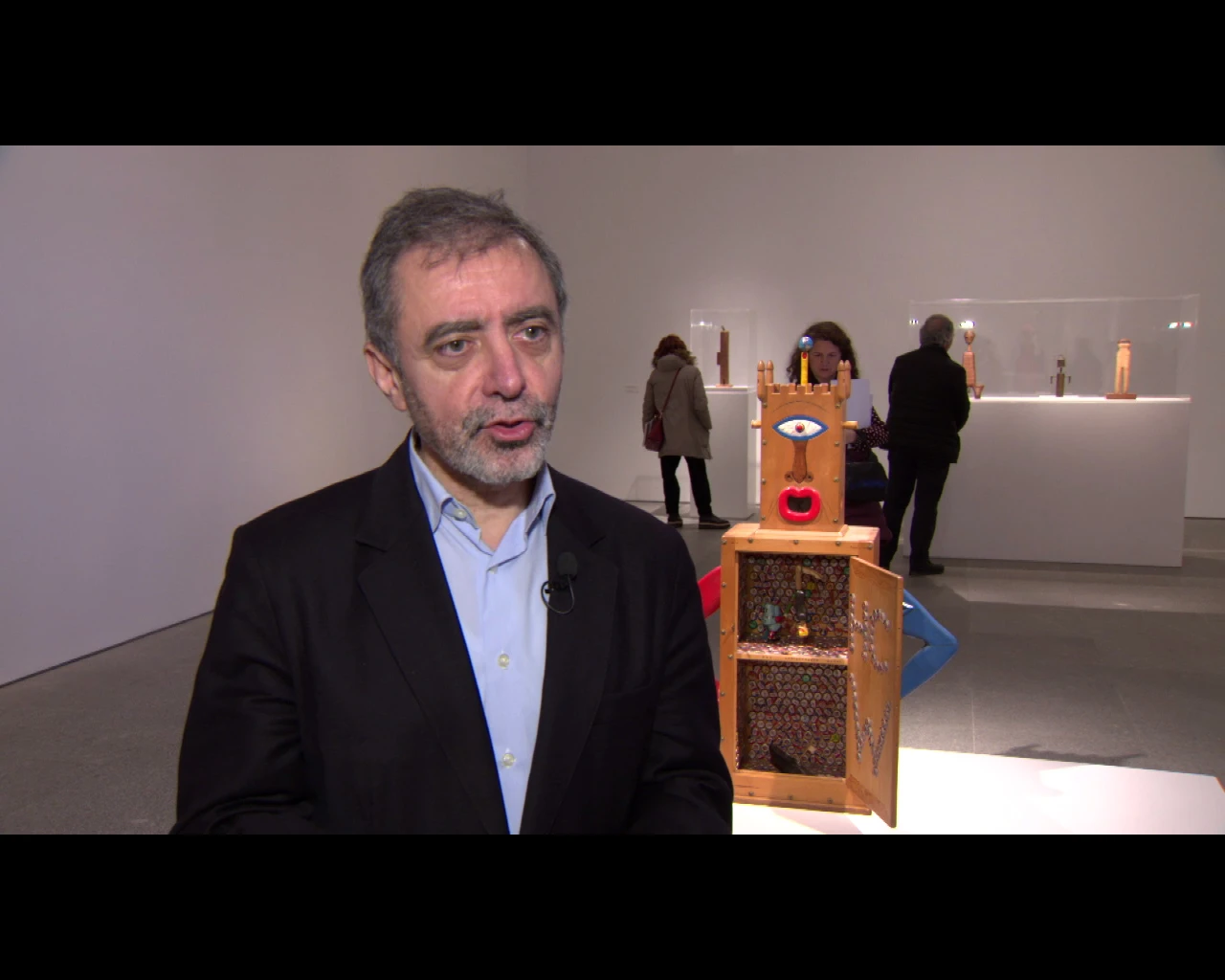 Declaraciones del comisario y director del Museo, Manuel Borja-Villel