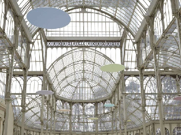 Vista de la sala de la exposición. Memorias imaginadas, 2013