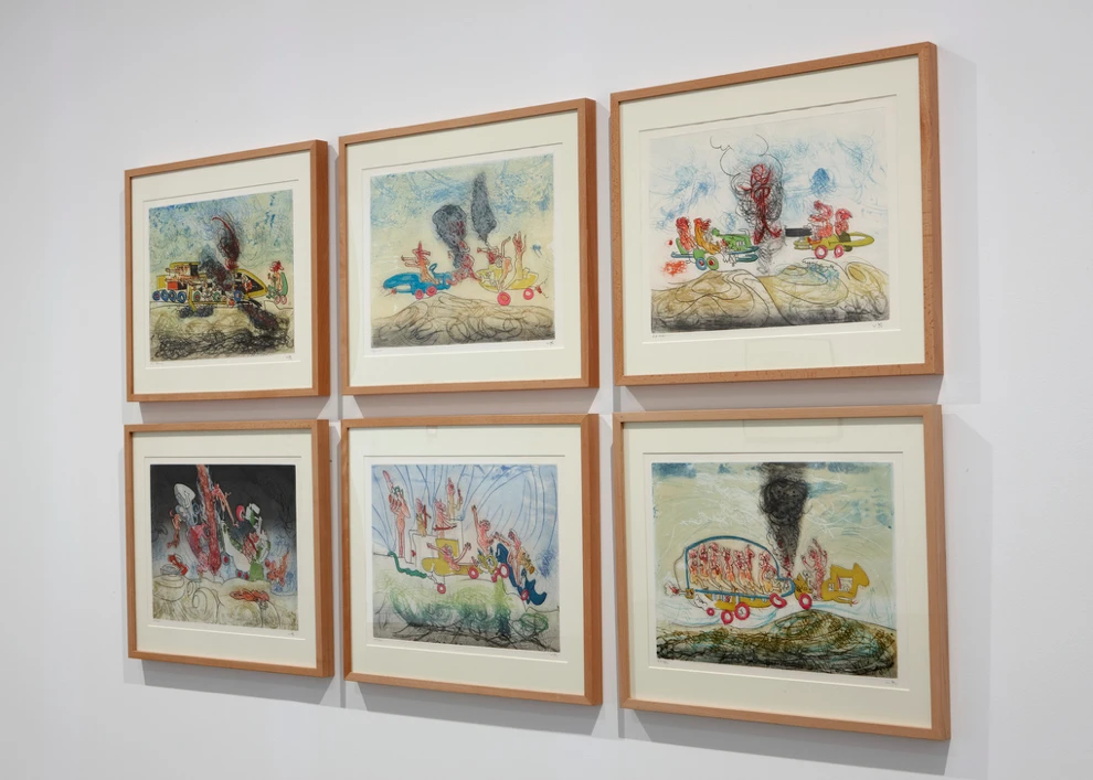 Vista de sala de la Colección ¿La guerra ha terminado? Arte en un mundo dividido (1945-1968)