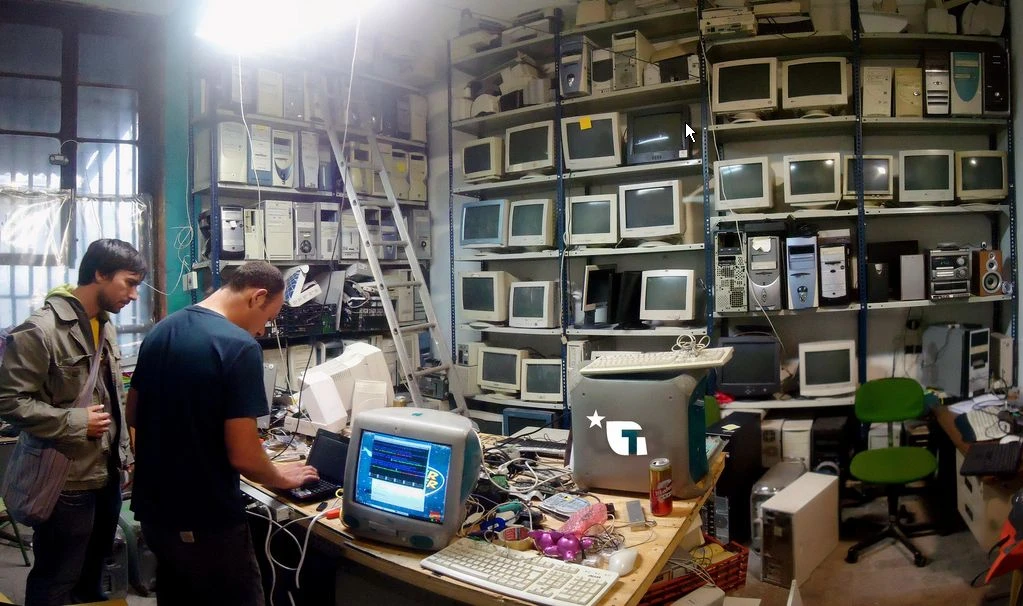 CSA (Centro Social Autogestionado) La Tabacalera, en la antigua fábrica de tabacos de Lavapiés