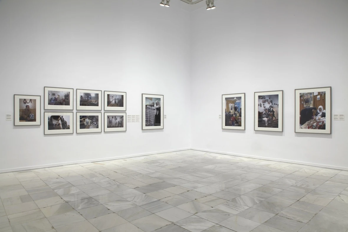 Vista de sala de la exposición. Formas biográficas, 2014