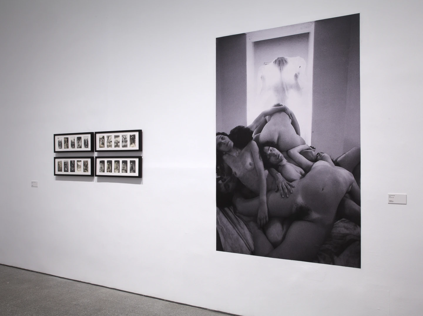 Perder la forma humana. Vista de sala de la exposición