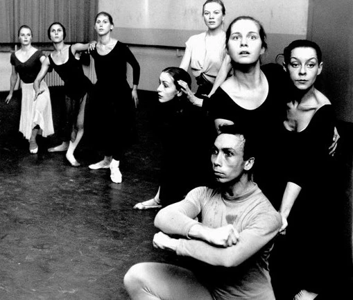 Ensayos de La mesa verde (Kurt Jooss, 1932), 1964. Fotografía: Ger J. van Leeuwen