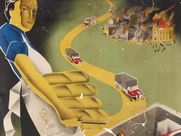 Cartel Ha entrado la España de Franco antes de la restauración