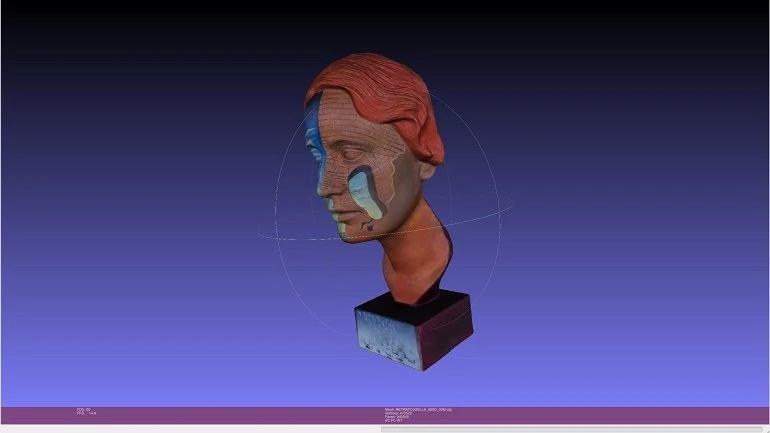 Vista 3D con luz visible