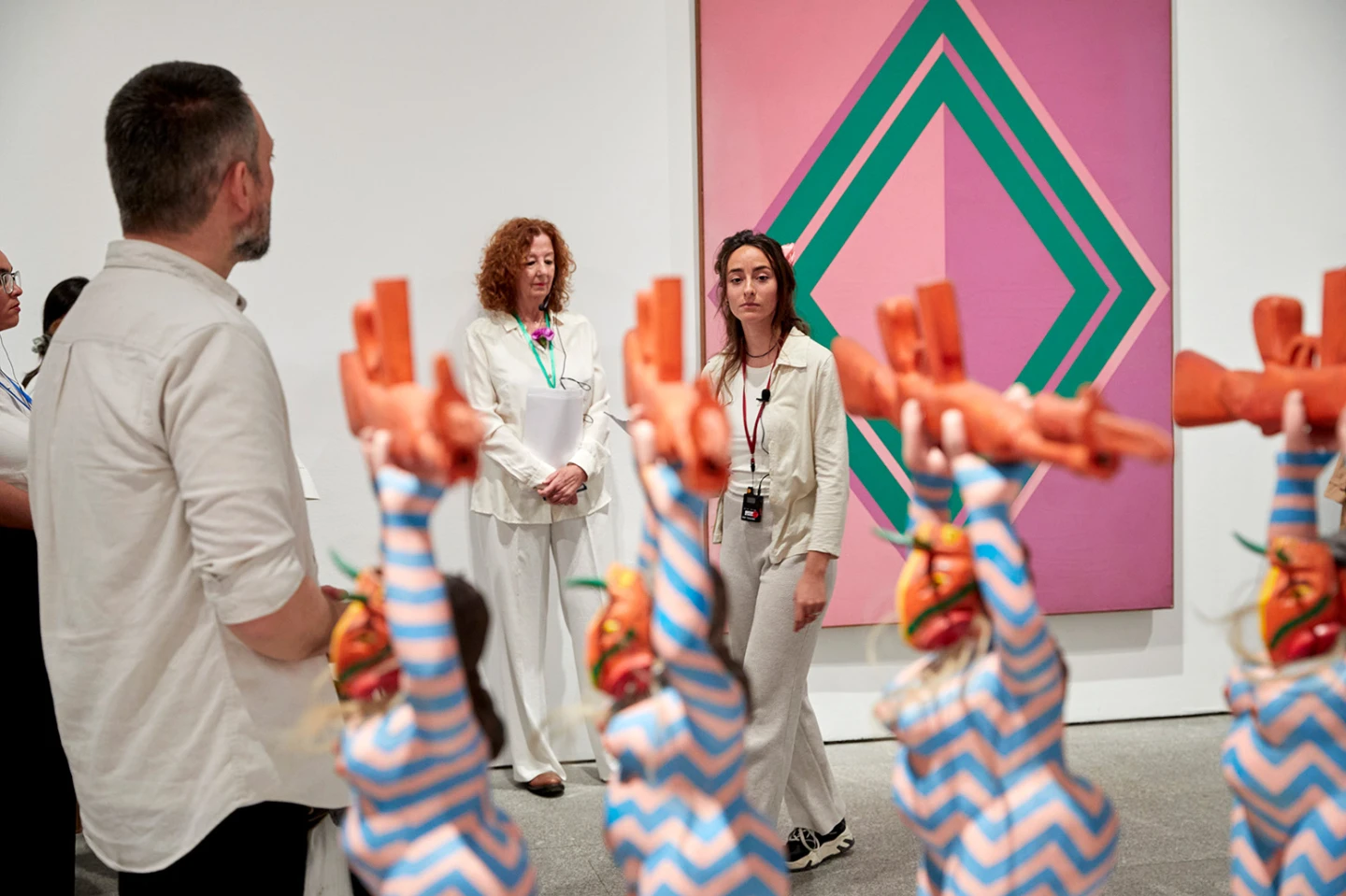 Visita comentada a la exposición de Margarita Azurdia en 2023