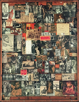 Bruce Conner. UNTITLED. Collage, 1954-1961. Colección Walker Art Center, Mineápolis. © 2017 Conner Family Trust/Artists Rights Society (ARS, New York/VEGAP, Madrid). Cortesía Walker Art Center, Mineápolis
