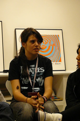 Encuentro del Equipo con Isidoro Valcárcel Medina. Museo Reina Sofía, 2009.