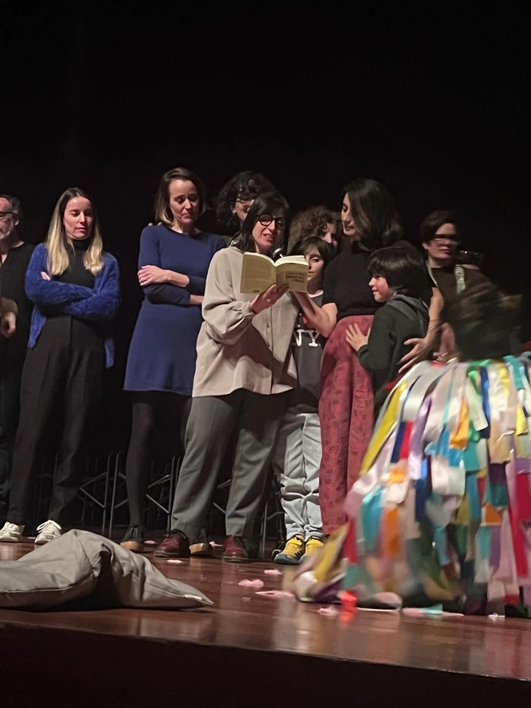 Todas las vidas. Leer y bailar los textos de Tamara Díaz Bringas. Museo Reina Sofía, 2024. Fotografía: Carme Nogueira 