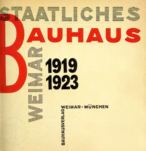 Staatliches Bauhaus Weimar 1919-1923, Weimar, Bauhausverlag, 1923