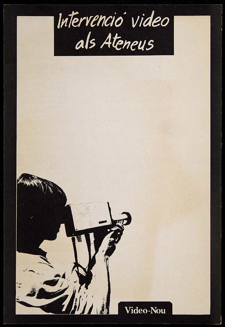Video-Nou, Intervenció video als Ateneus, Barcelona, 1978. Fondo Video-Nou. Biblioteca y Centro de Documentación del Museo Reina Sofía