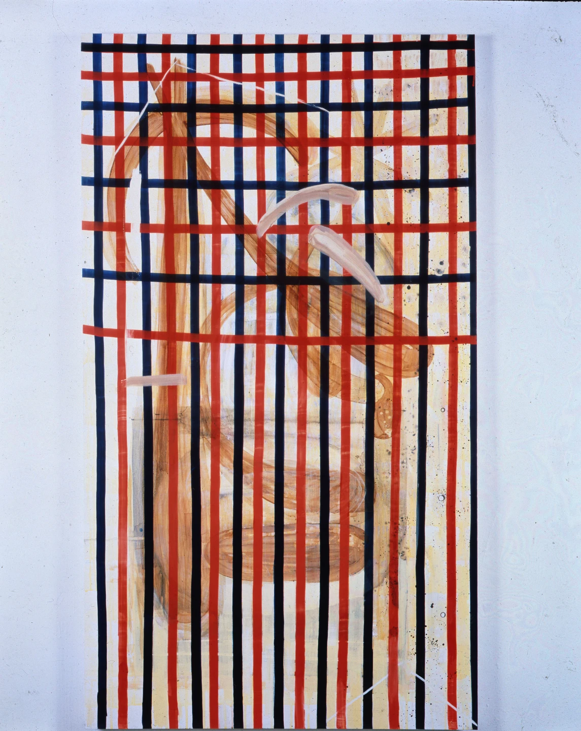 Juan Uslé, Mi-Món (Miró vs Mondrian), 1992. Colección Uslé-Civera. © Juan Uslé, VEGAP, Madrid, 2025