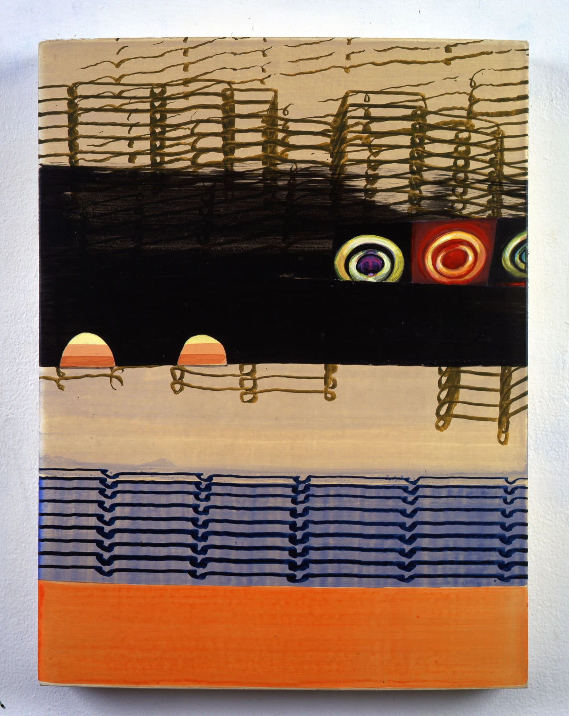 Juan Uslé, Ojos de Fallujah, 2003-2004. Colección Uslé-Civera. © Juan Uslé, VEGAP, Madrid, 2025