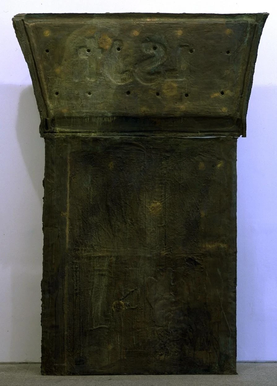 Julian Schnabel. Epitafio (L.S.J.T) (Panel tumba V), 1989. Escultura. Colección Museo Nacional Centro de Arte Reina Sof�ía, Madrid