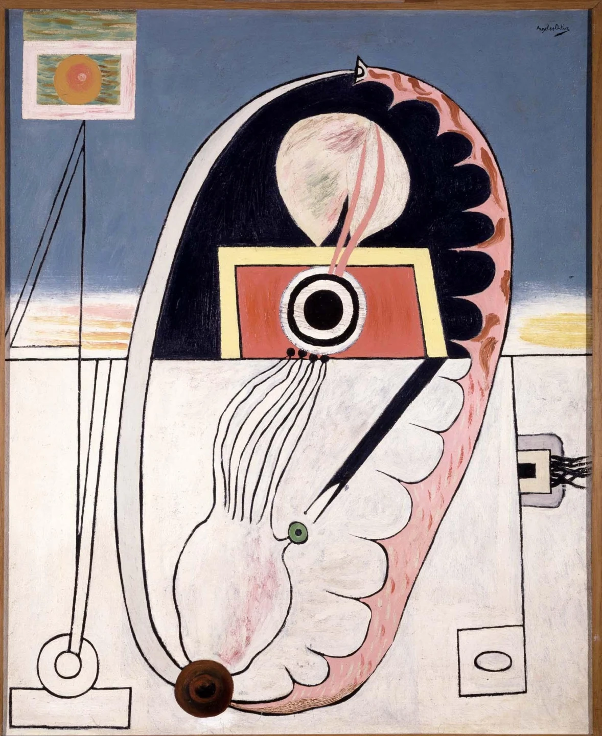 Manuel Angeles Ortiz. Sin titulo, 1929-1933. Painting. Museo Nacional Centro de Arte Reina Sofía Collection, Madrid
