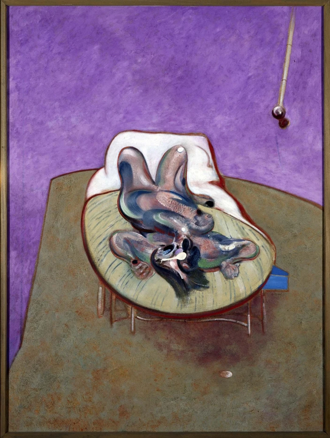 Francis Bacon. Lying Figure, 1966. Pintura. Colección Museo Nacional Centro de Arte Reina Sofía, Madrid