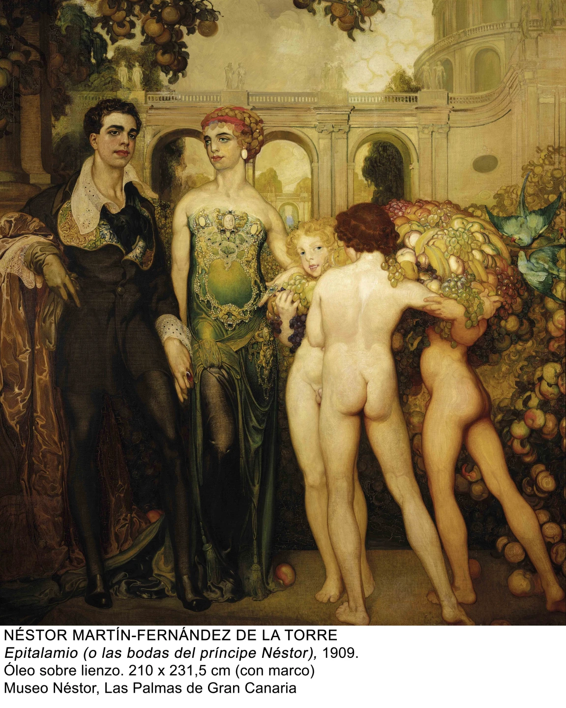Néstor Martín-Fernández de la Torre, Epitalamio ( o las bodas del príncipe Néstor) 1909 (128056)
