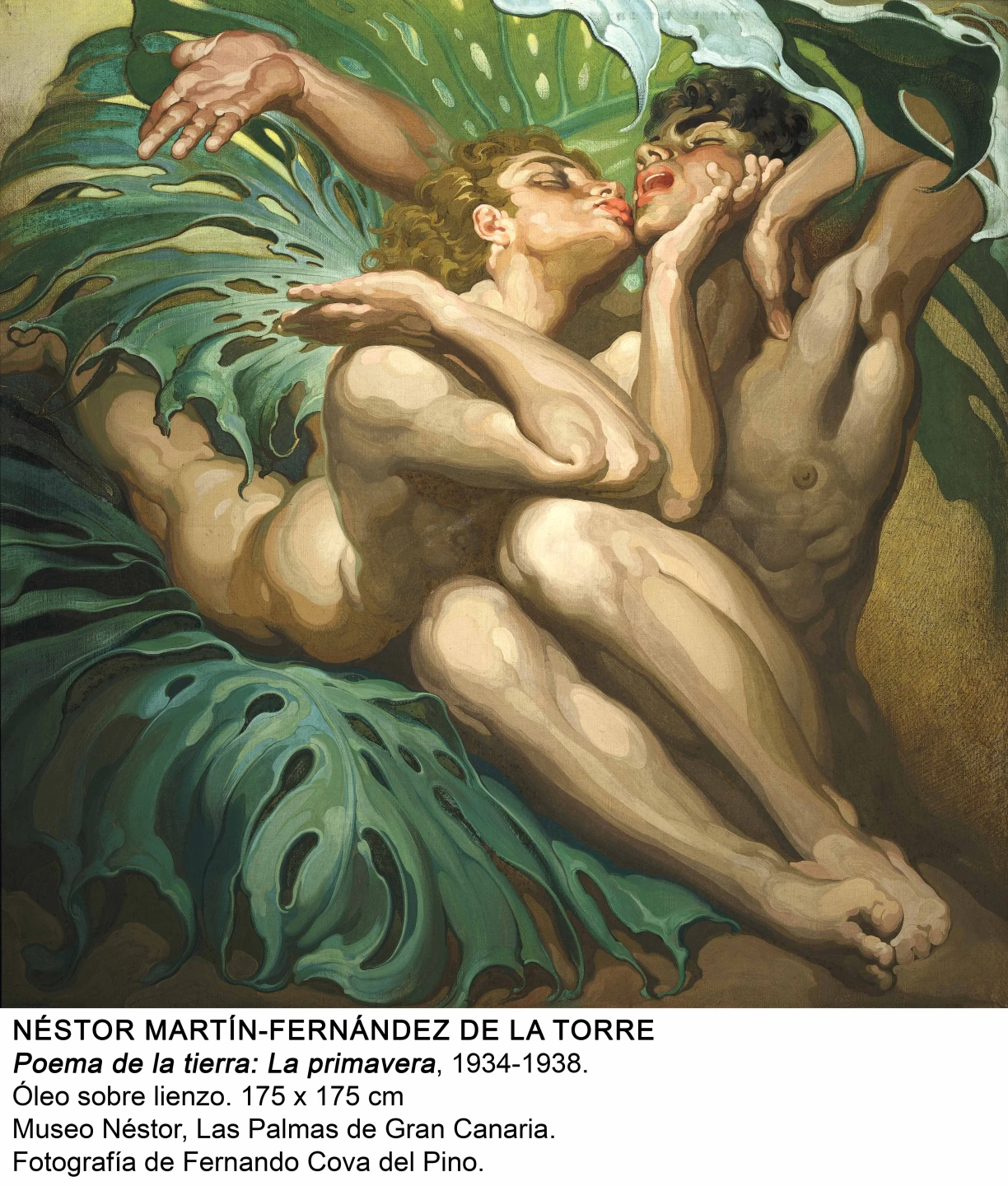 Néstor Martín-Fernández de la Torre, Poema de la tierra. La primavera 1934-38