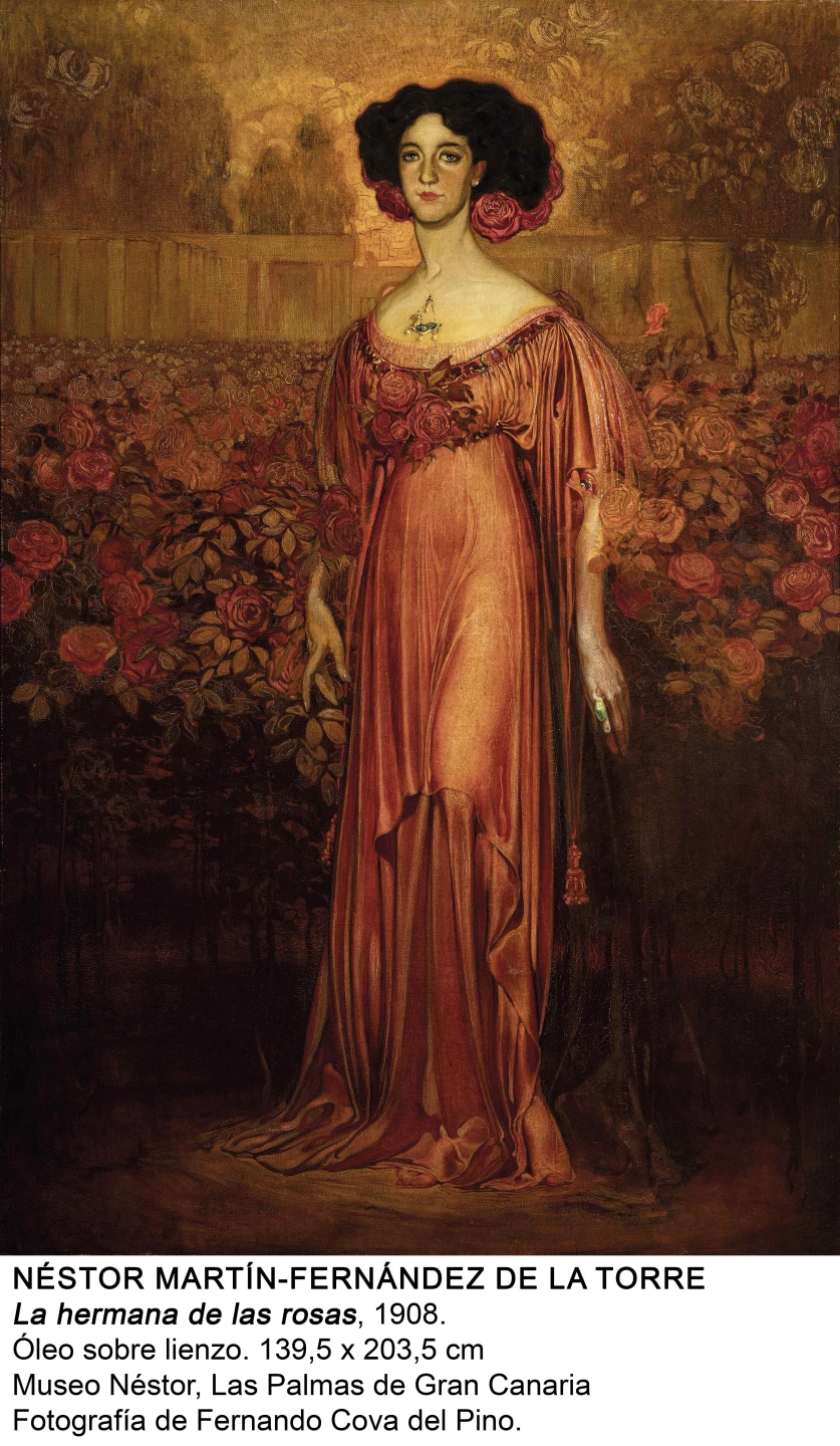 Néstor Martín-Fernández de la Torre, La hermana de las rosas. 1908