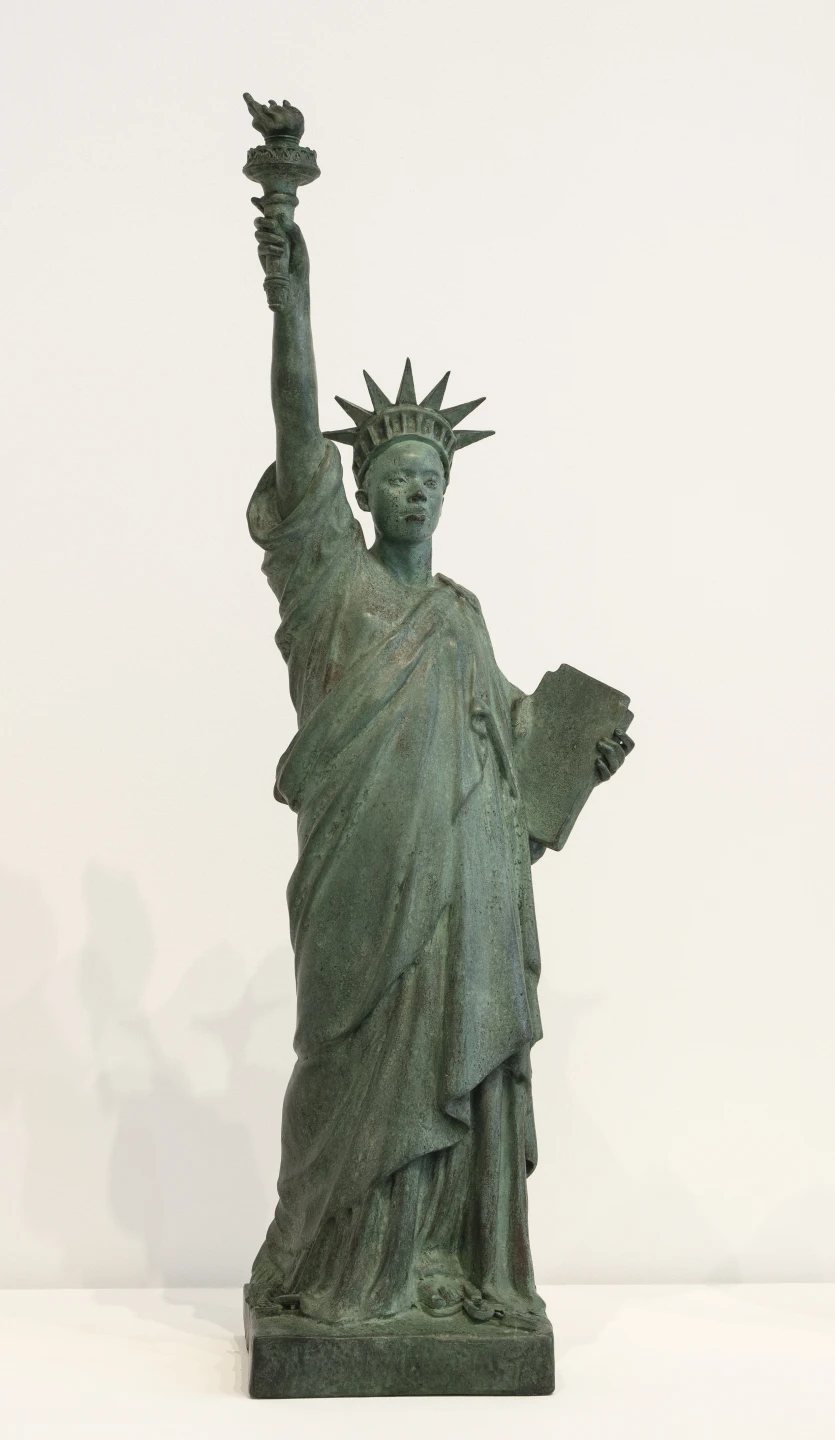 Fernando Sánchez Castillo. Miss Liberty. 2017. Bronce. Taller del artista