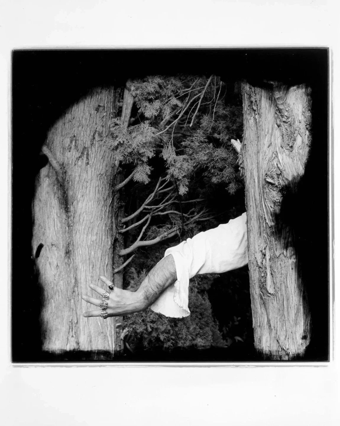 Alberto García-Alix, Autorretrato en la Alhambra, 1989