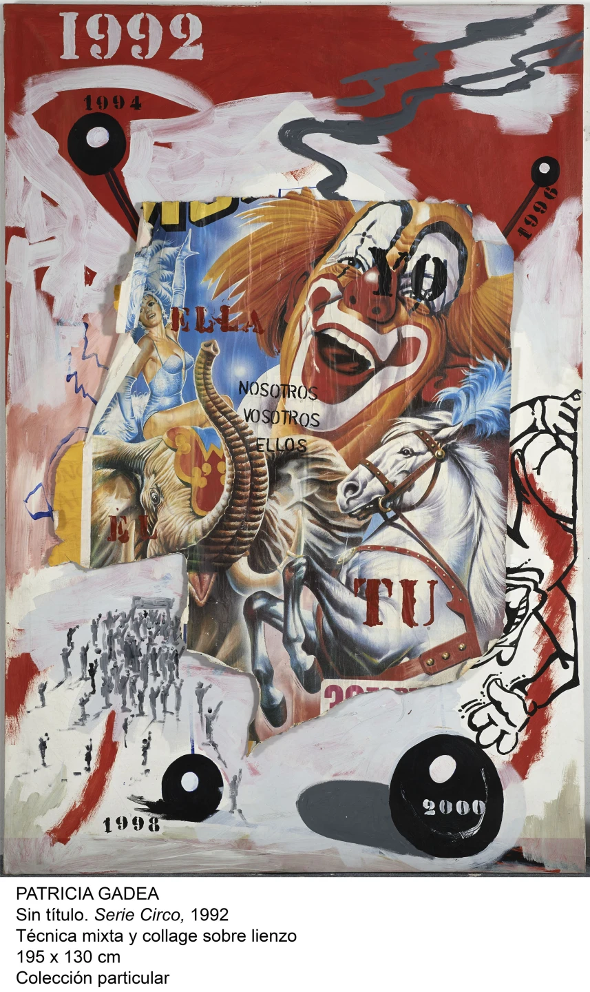 Patricia Gadea. Sin título títuloSerie Circo, 1992. Colección particular